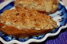 Pere coapte "à la crumble"