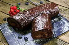 Rulada cu ciocolata (Buche de Noel)