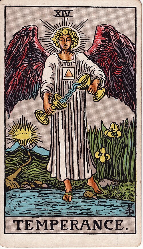 Cartea de tarot Cumpatarea (Rider-Waite-Smith)