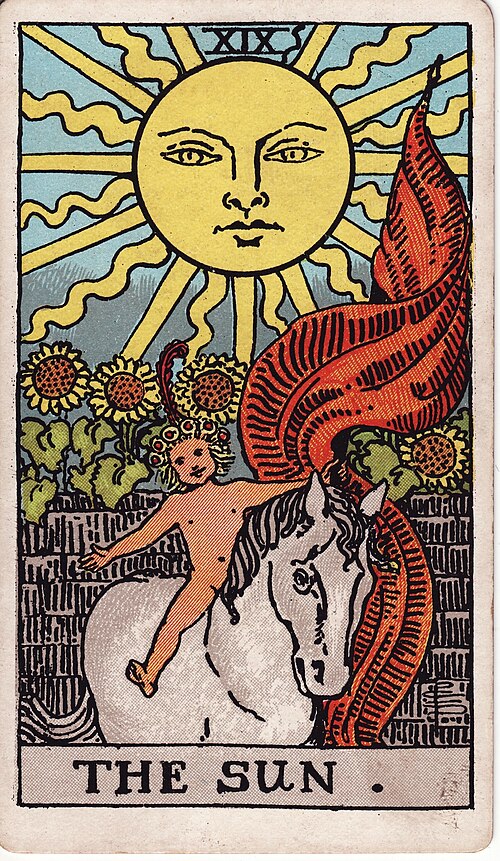 Cartea de tarot Soarele (Rider-Waite-Smith)